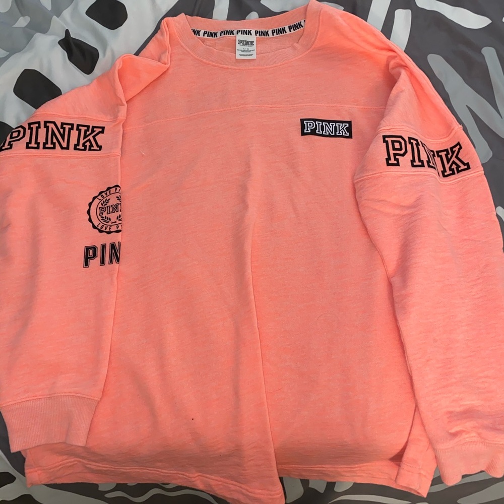 Oversized PINK crew neck